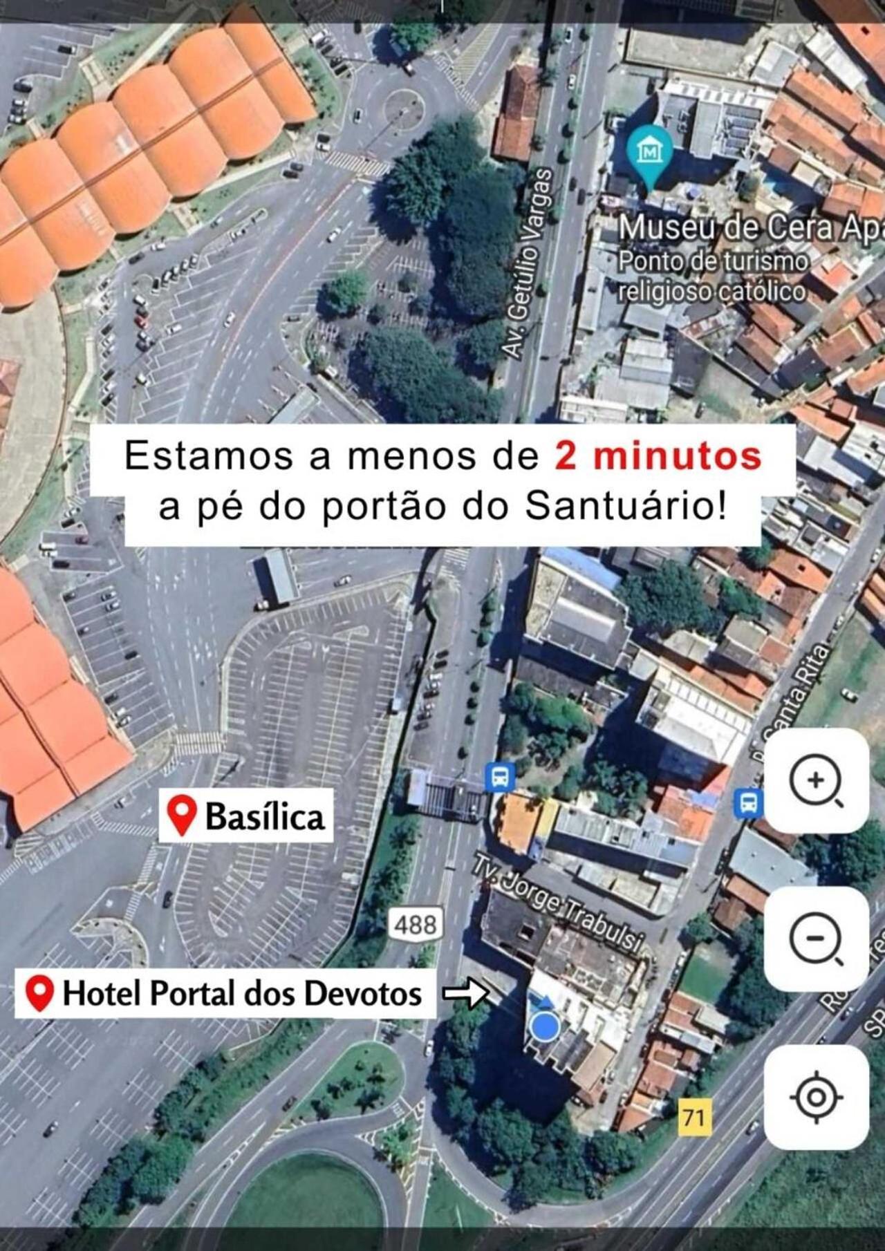 Hotel Portal Dos Devotos أباريسيدا المظهر الخارجي الصورة